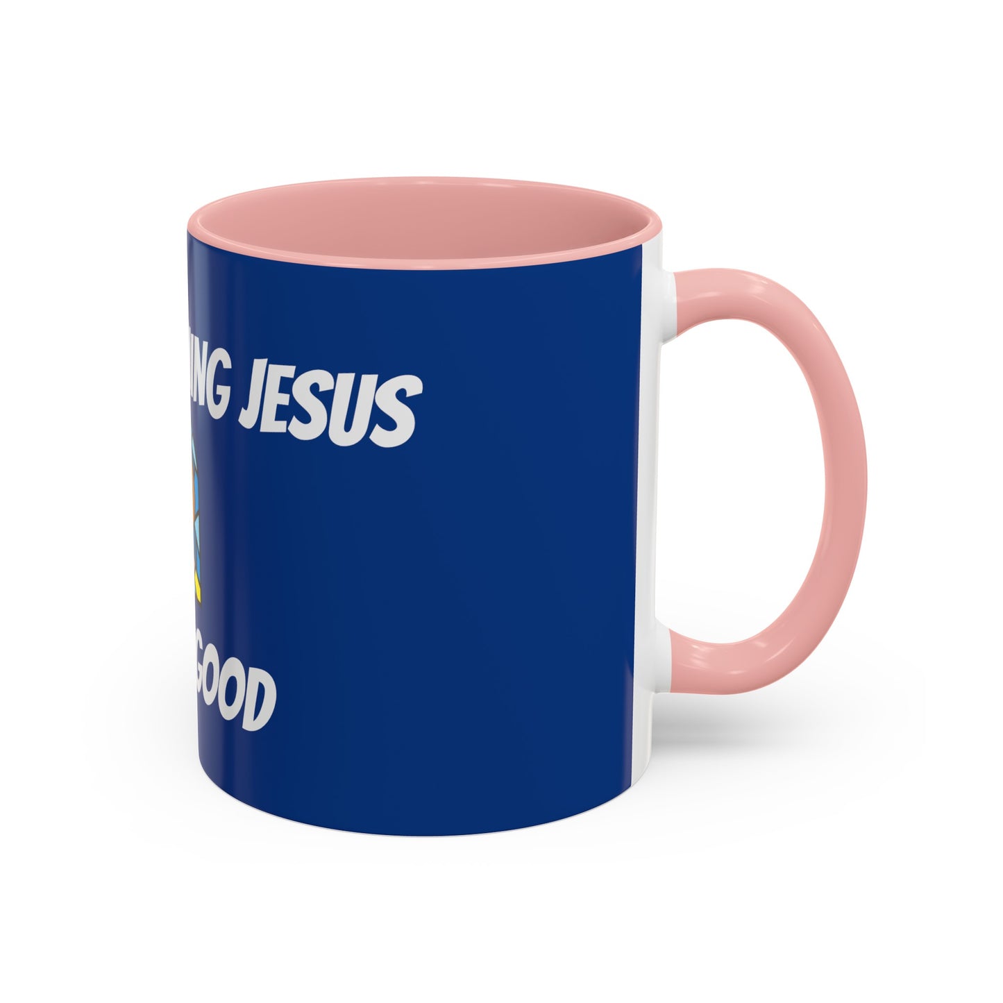 Accent Coffee Mug (11, 15oz) - DARK BLUE