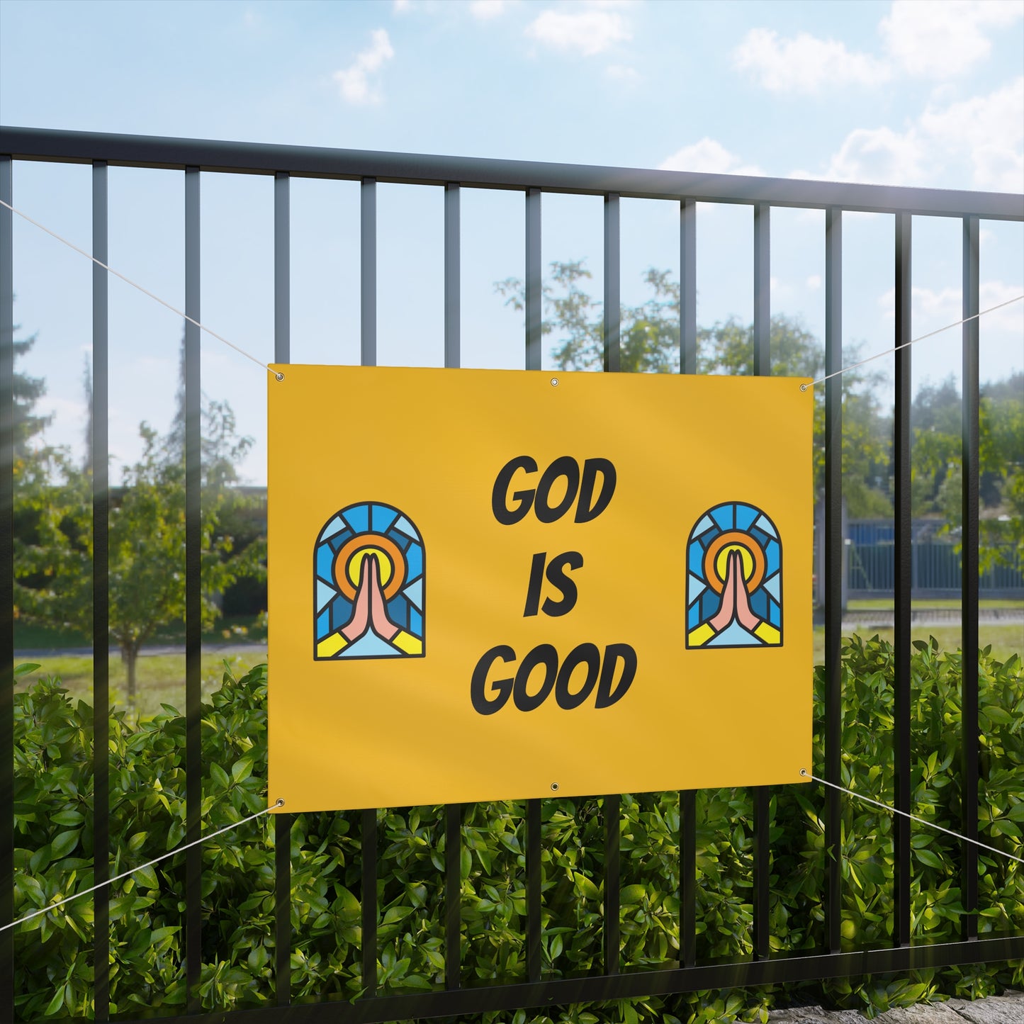 Matte Banner - YELLOW