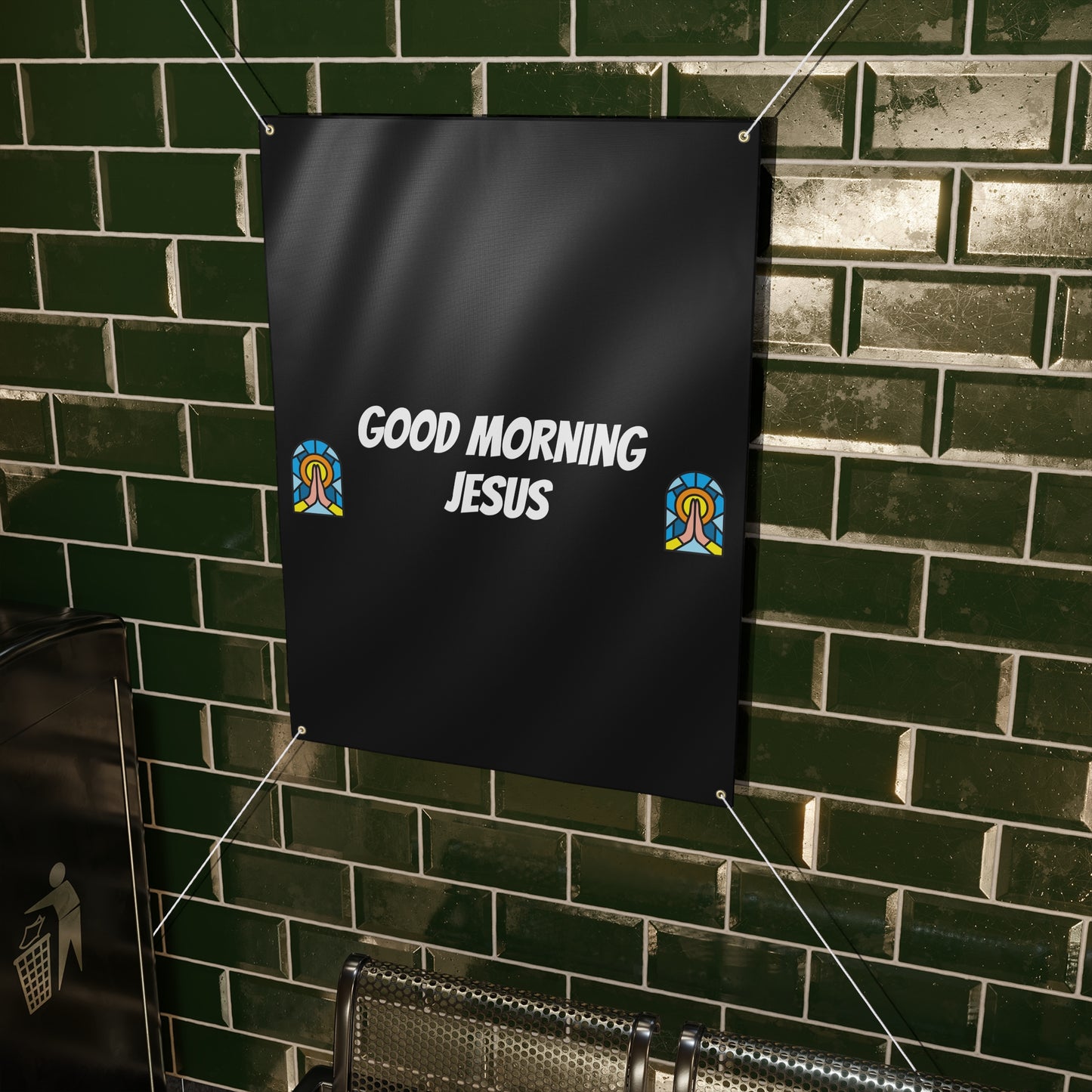 Matte Banner - BLACK