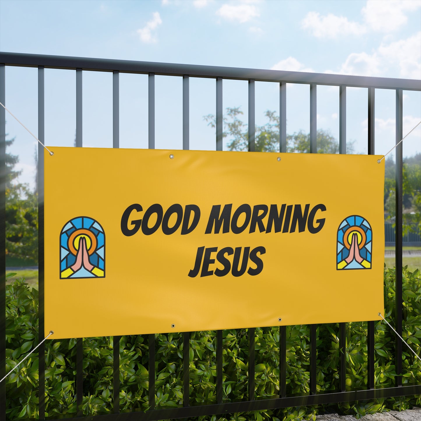 Matte Banner - YELLOW