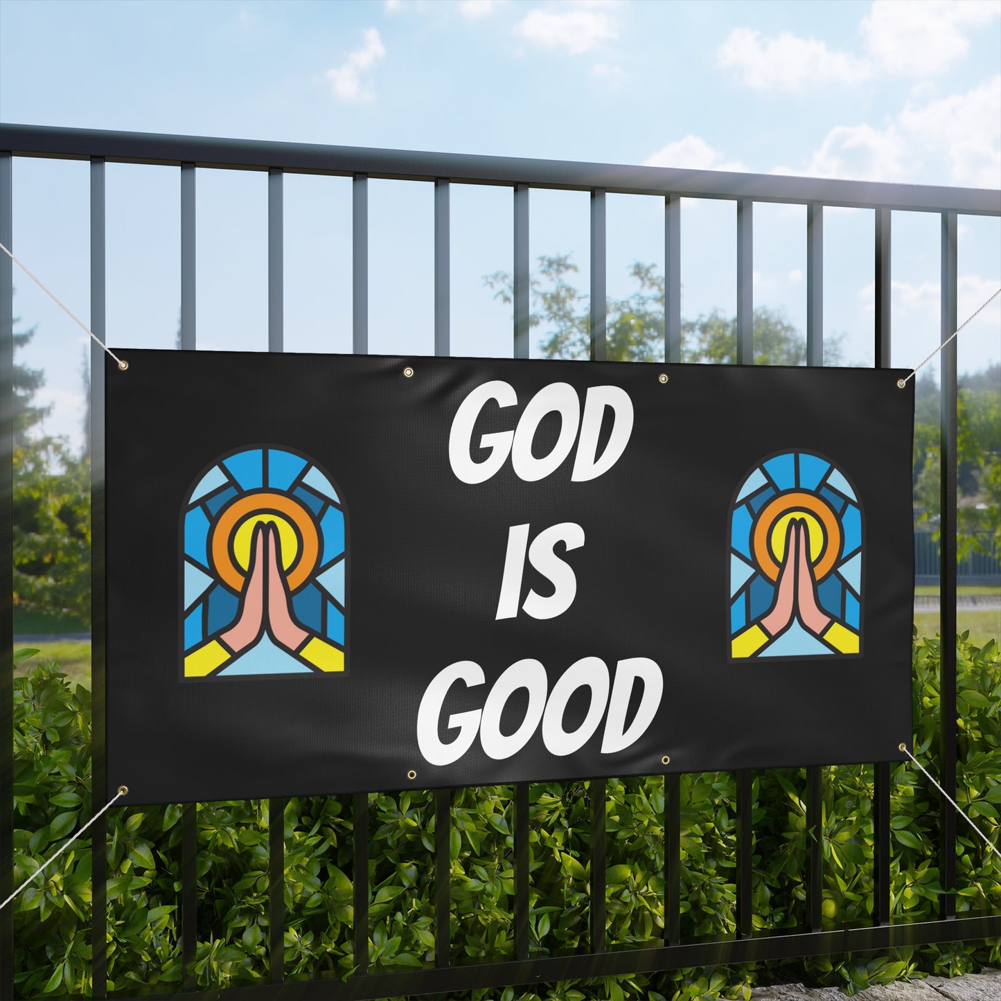 Matte Banner - BLACK
