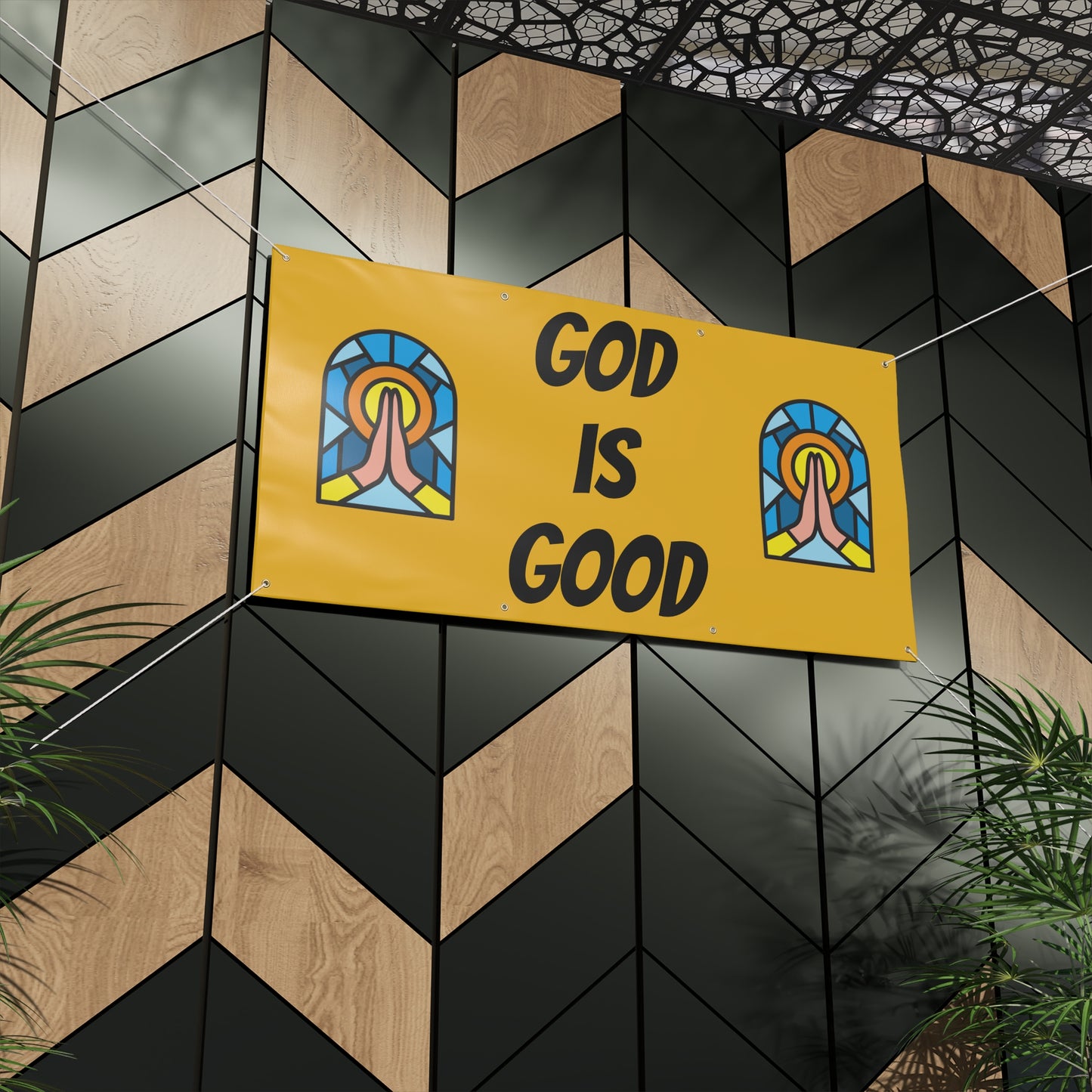 Matte Banner - YELLOW