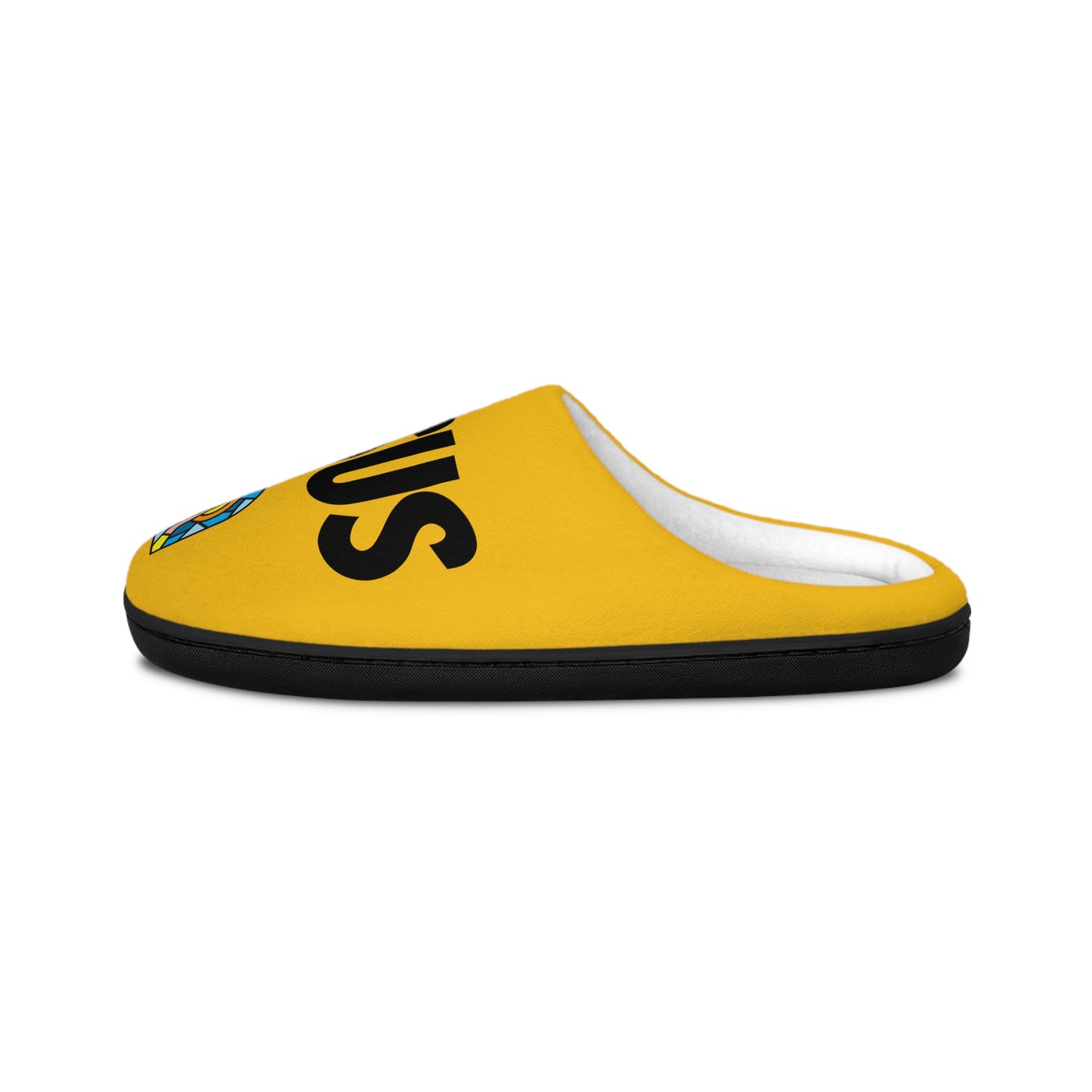 Men's Indoor Slippers - GOOD MORNING JESUS - YELLOW