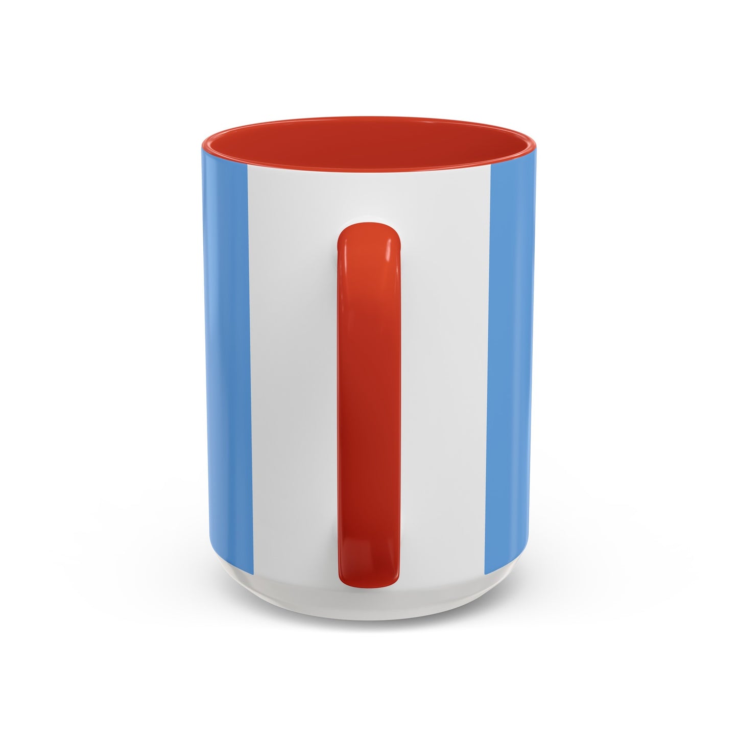 Accent Coffee Mug (11, 15oz) - BABY BLUE
