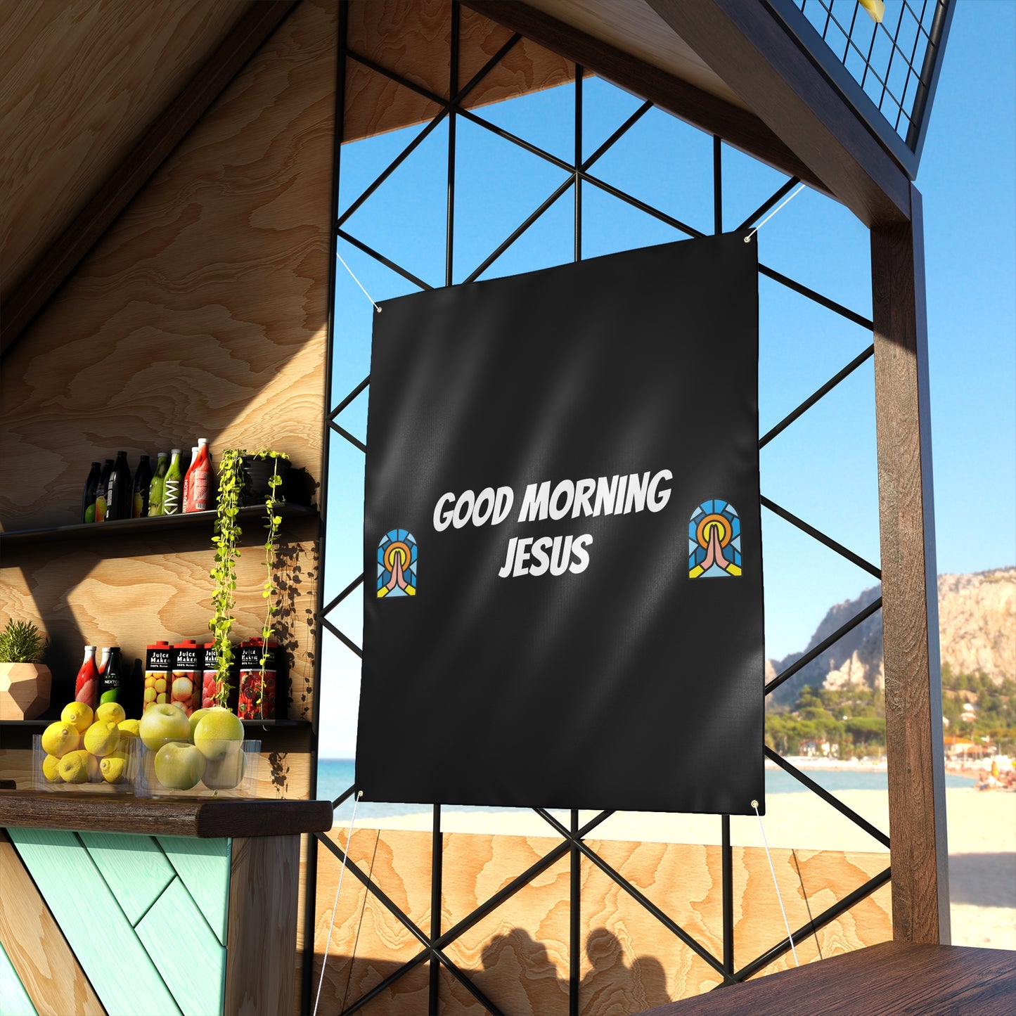 Matte Banner - BLACK