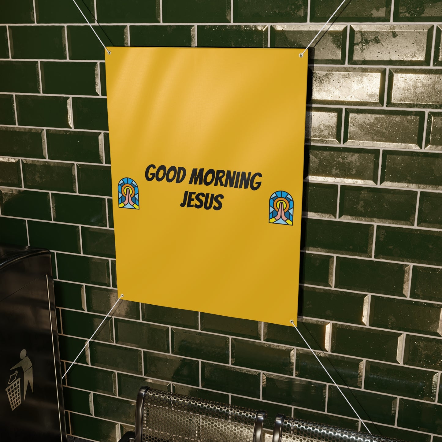 Matte Banner - YELLOW