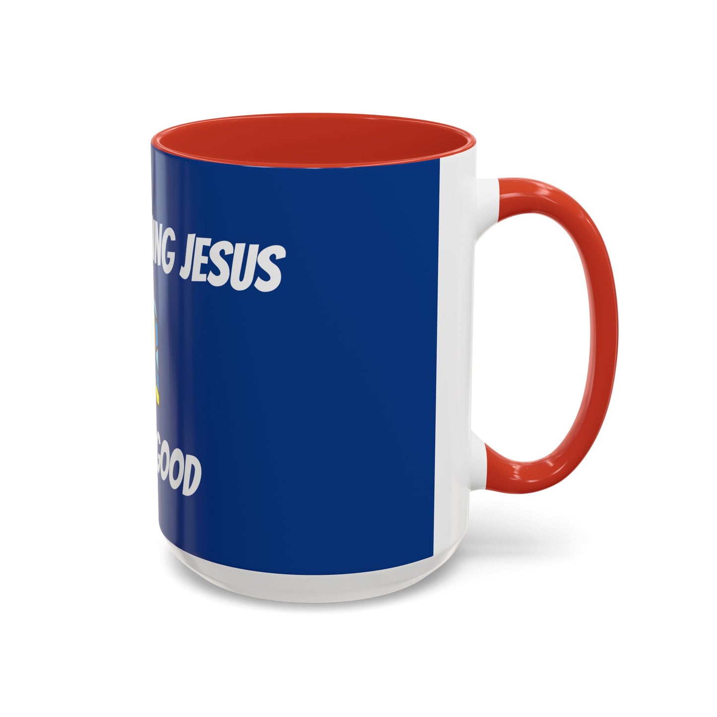 Accent Coffee Mug (11, 15oz) - DARK BLUE