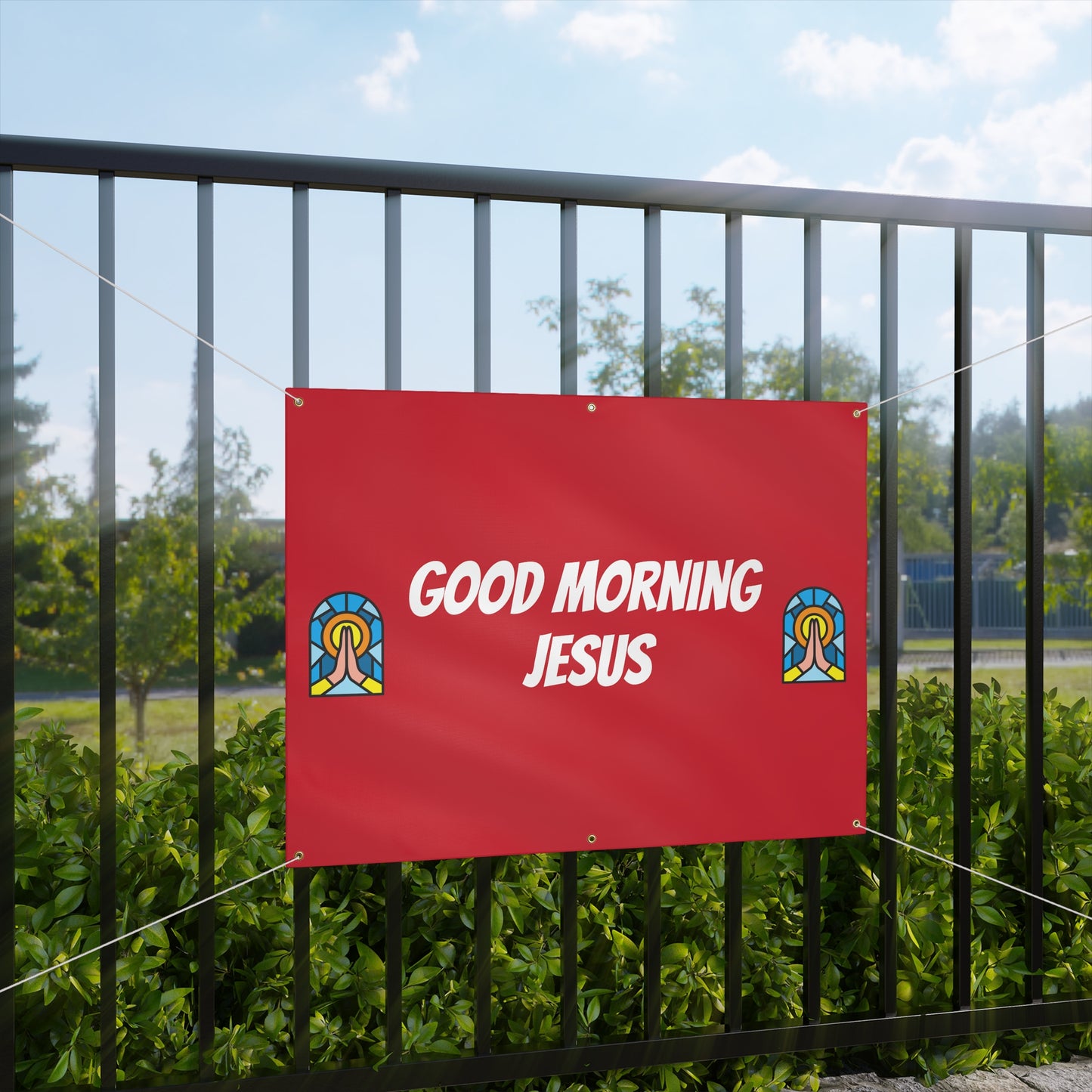 Matte Banner - RED