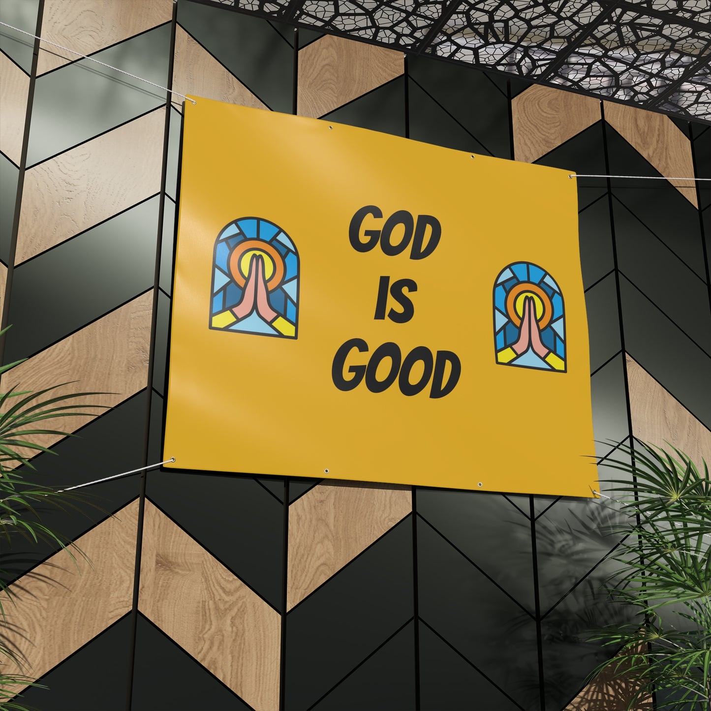 Matte Banner - YELLOW