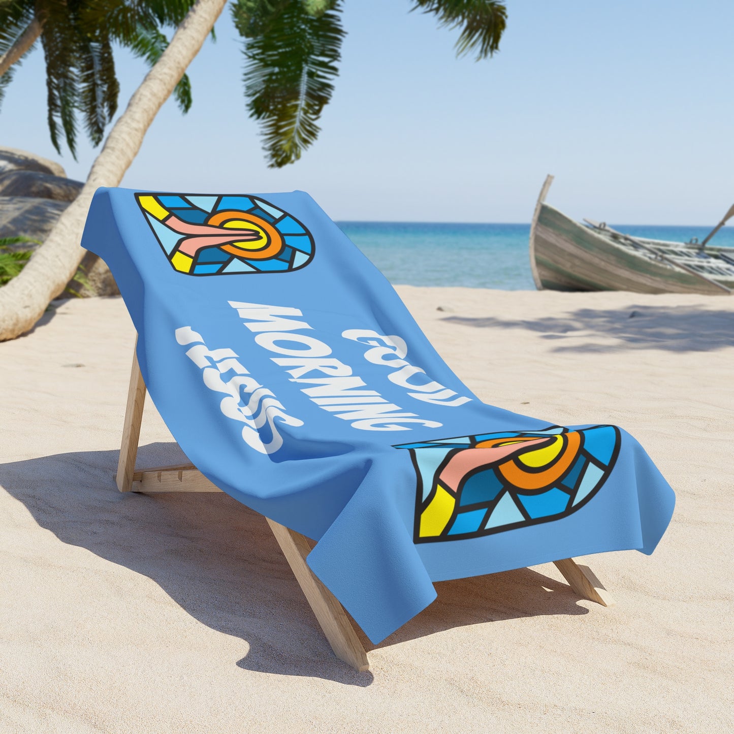 Beach Towel - BABY BLUE