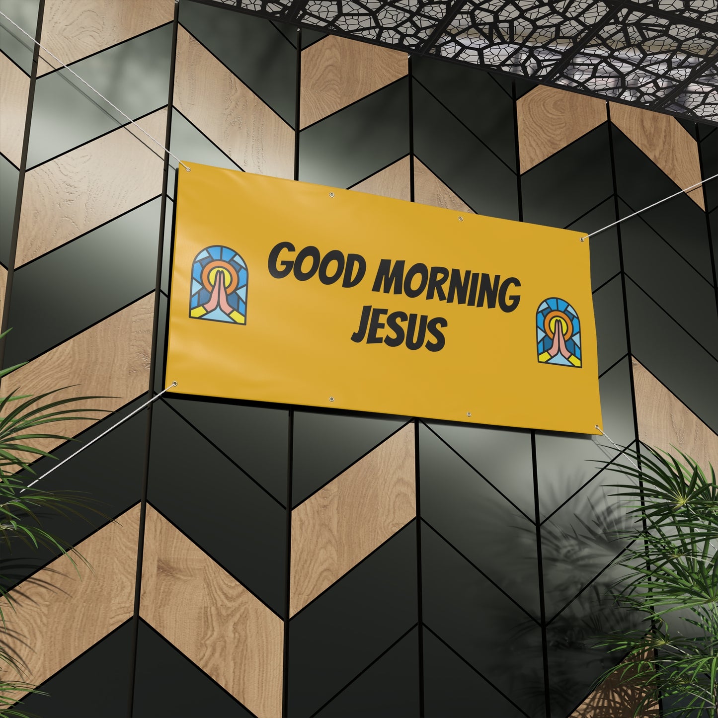 Matte Banner - YELLOW