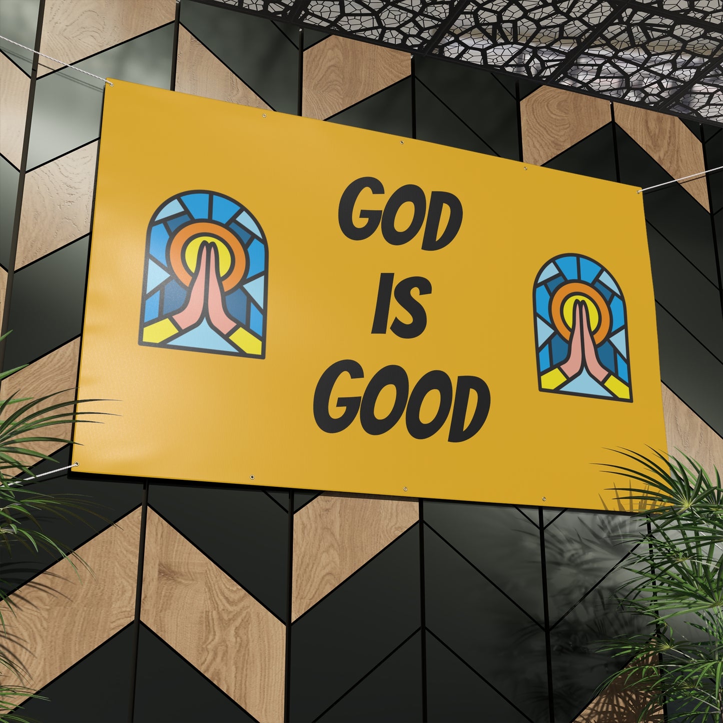 Matte Banner - YELLOW