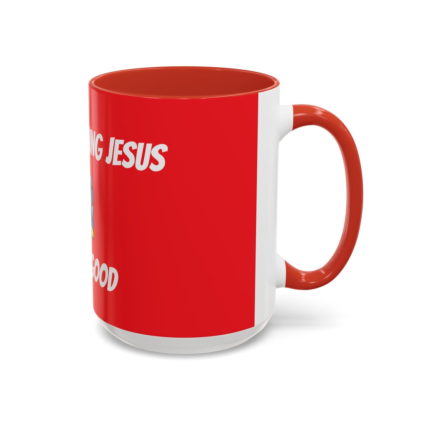 Accent Coffee Mug (11, 15oz) - RED