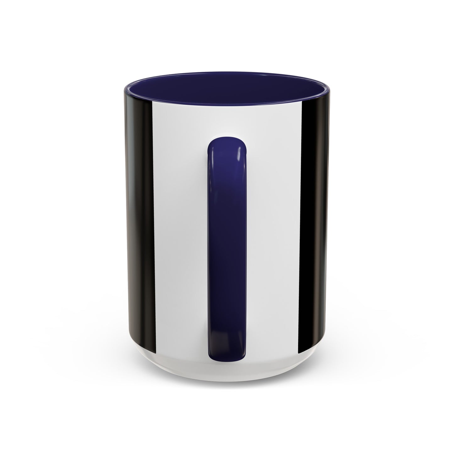 Accent Coffee Mug (11, 15oz) - BLACK
