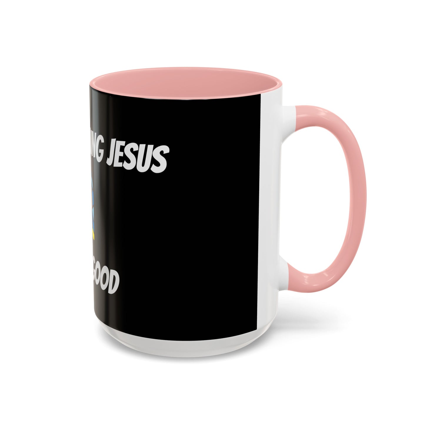 Accent Coffee Mug (11, 15oz) - BLACK