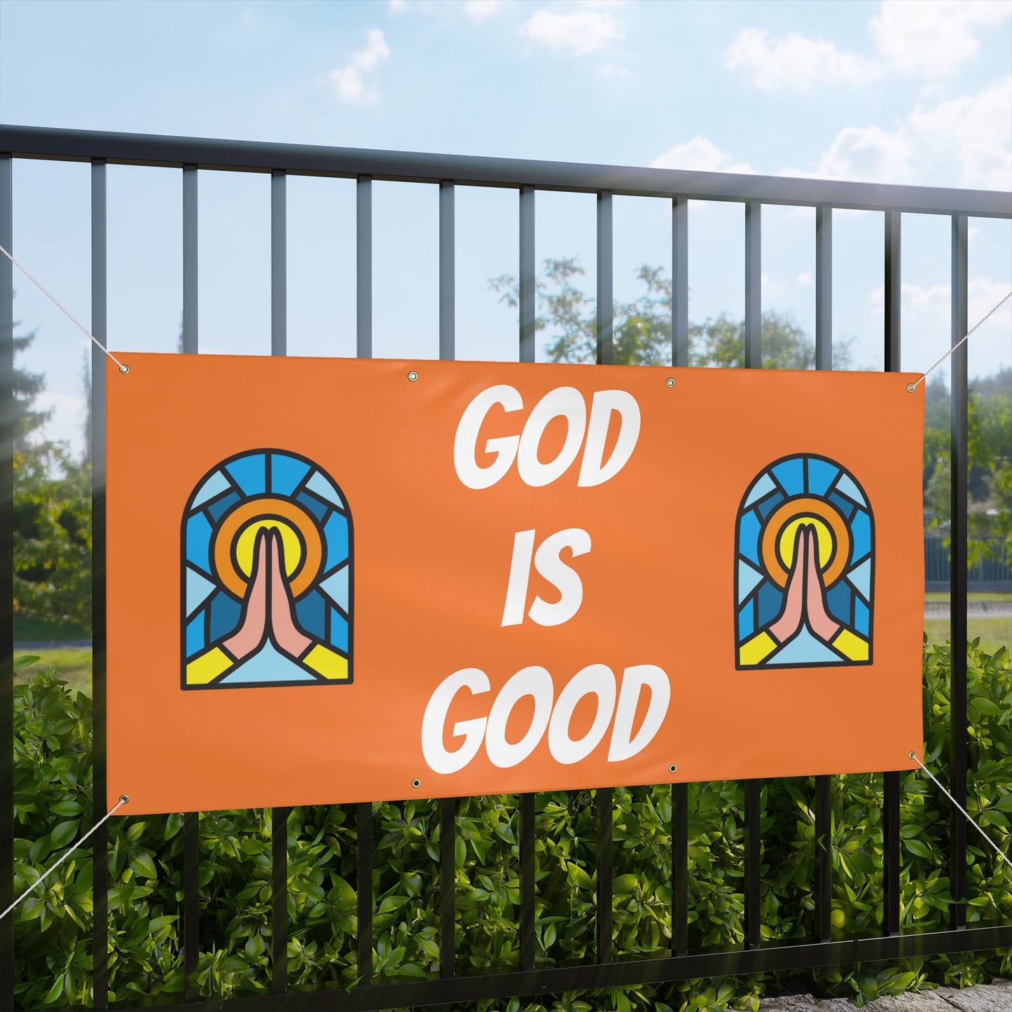 Matte Banner - ORANGE