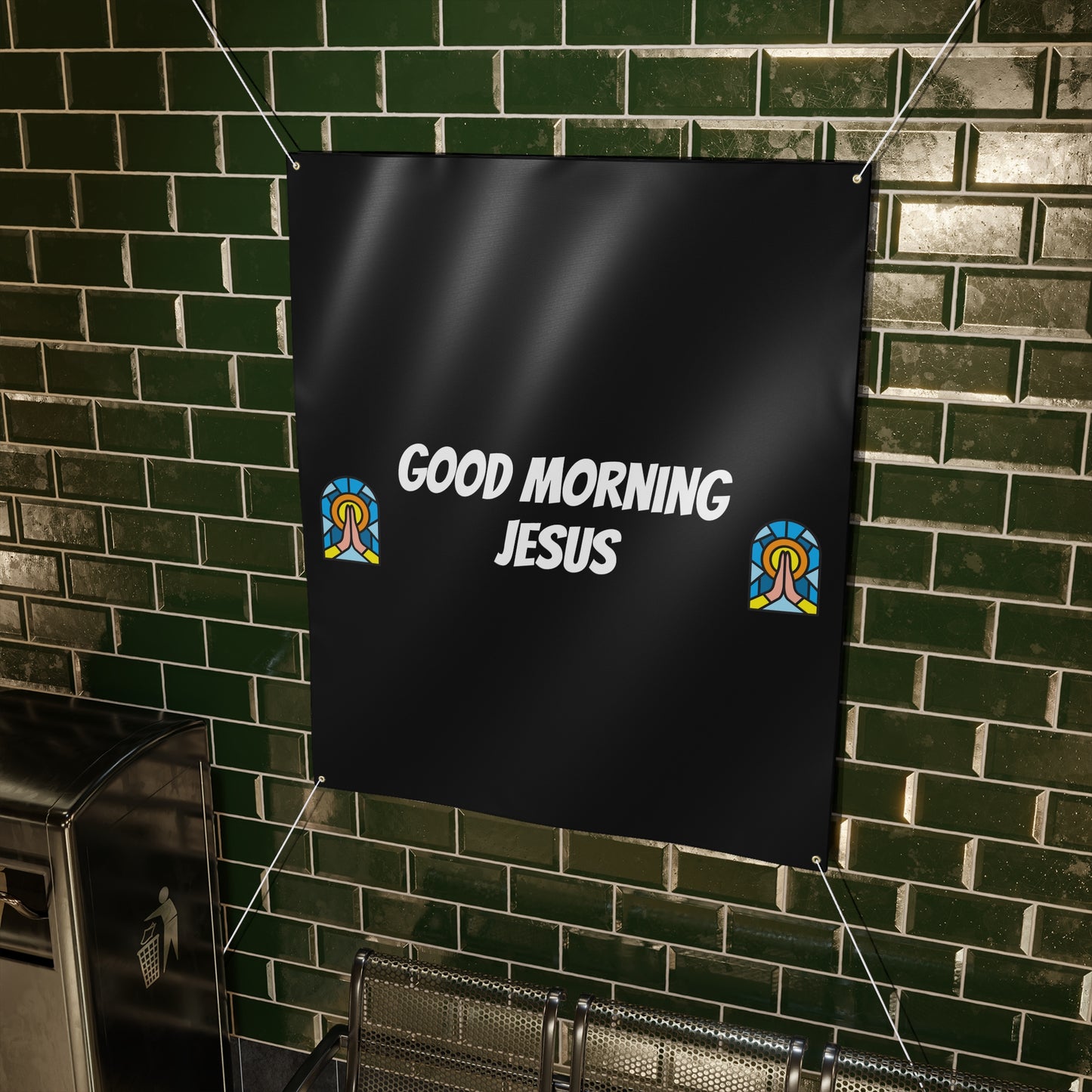 Matte Banner - BLACK