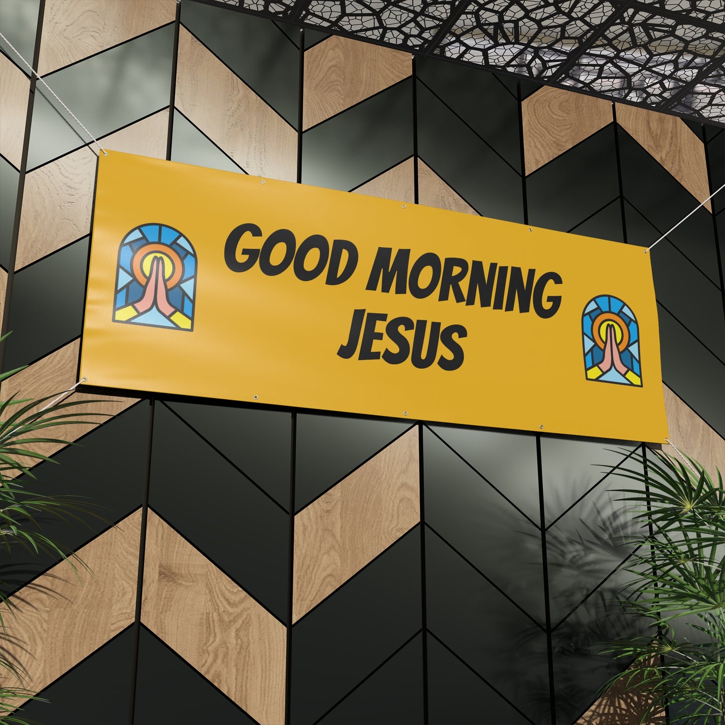 Matte Banner - YELLOW