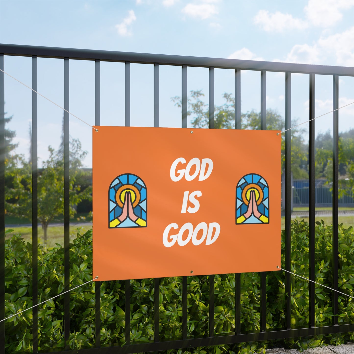 Matte Banner - ORANGE