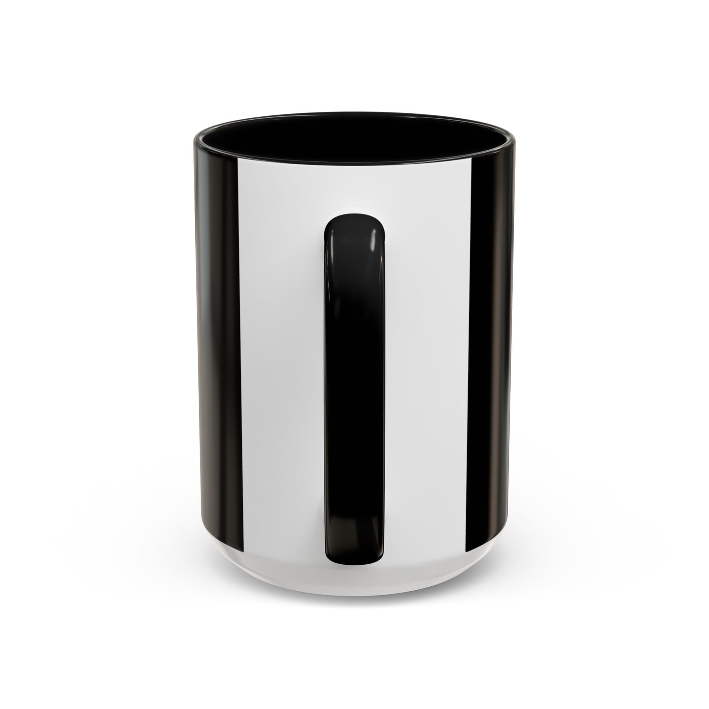 Accent Coffee Mug (11, 15oz) - BLACK