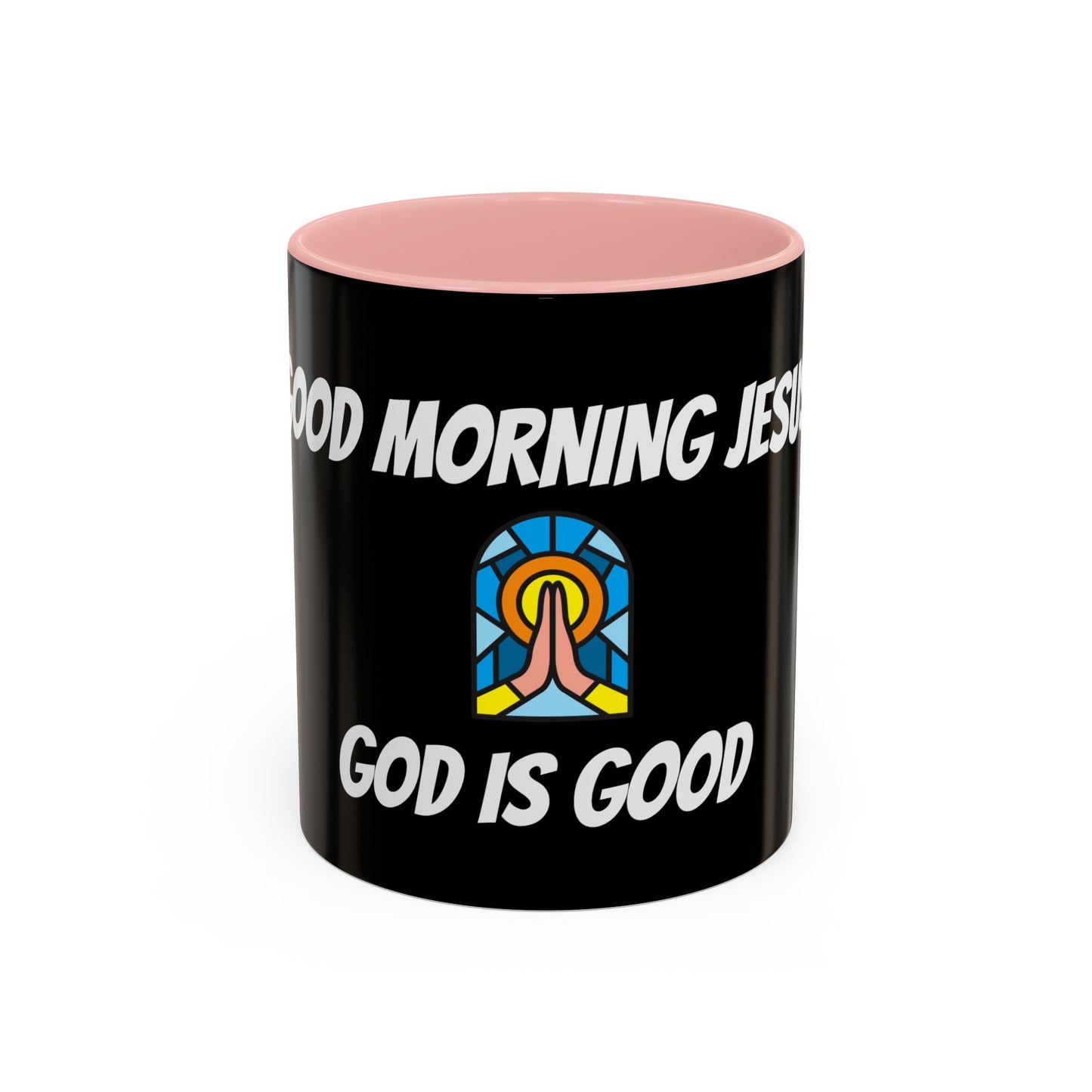 Accent Coffee Mug (11, 15oz) - BLACK