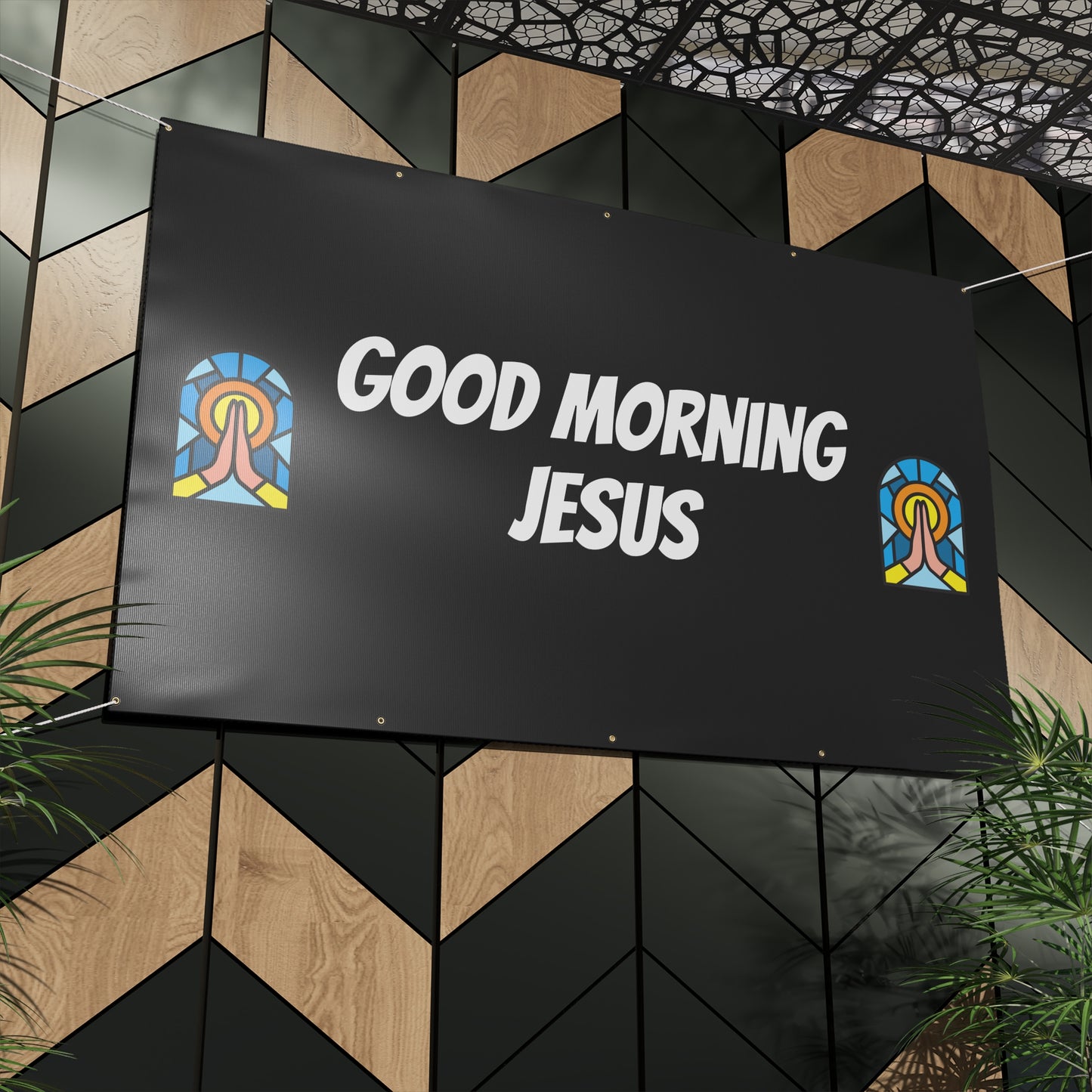 Matte Banner - BLACK