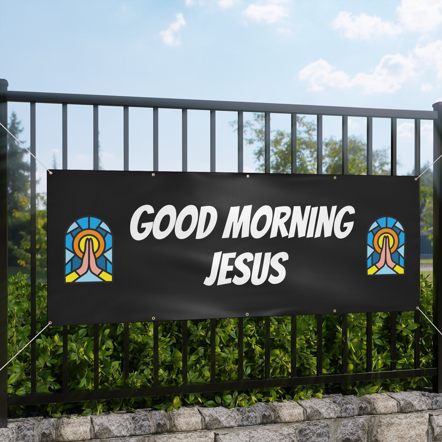 Matte Banner - BLACK