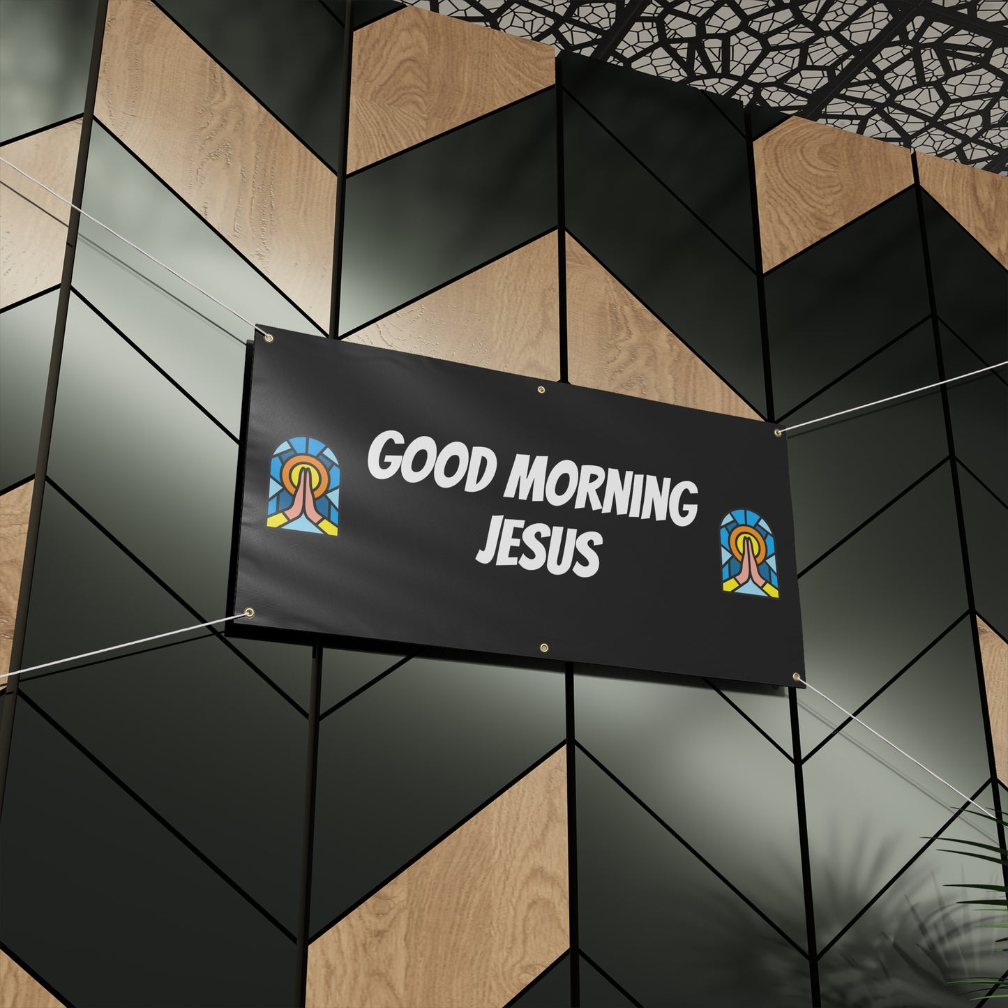Matte Banner - BLACK