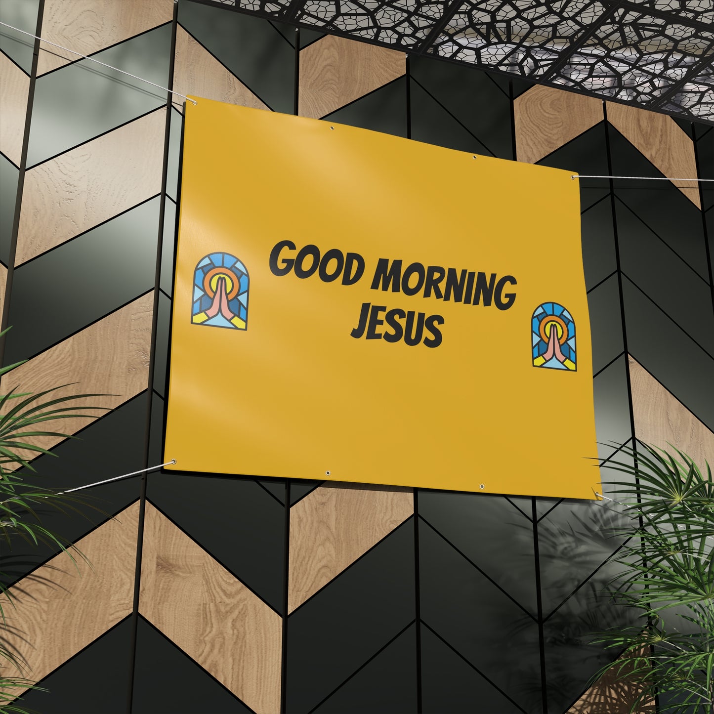 Matte Banner - YELLOW