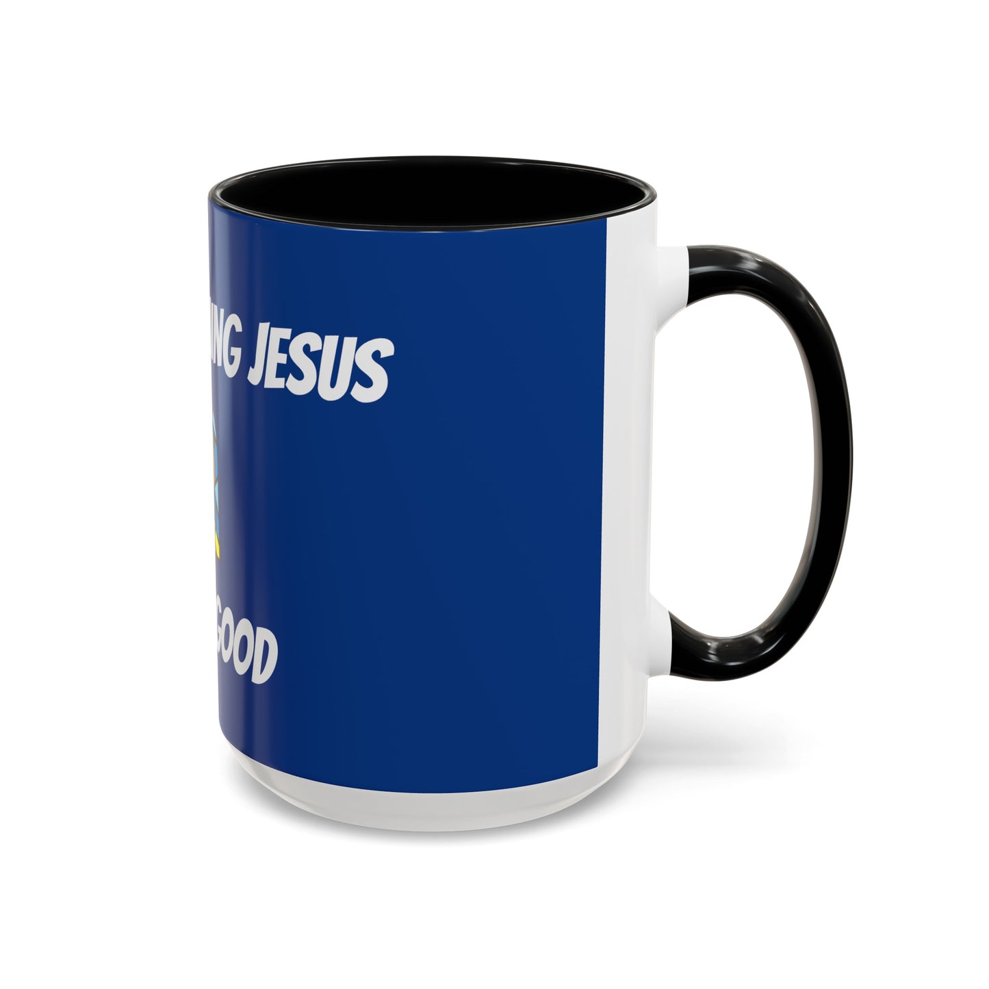 Accent Coffee Mug (11, 15oz) - DARK BLUE