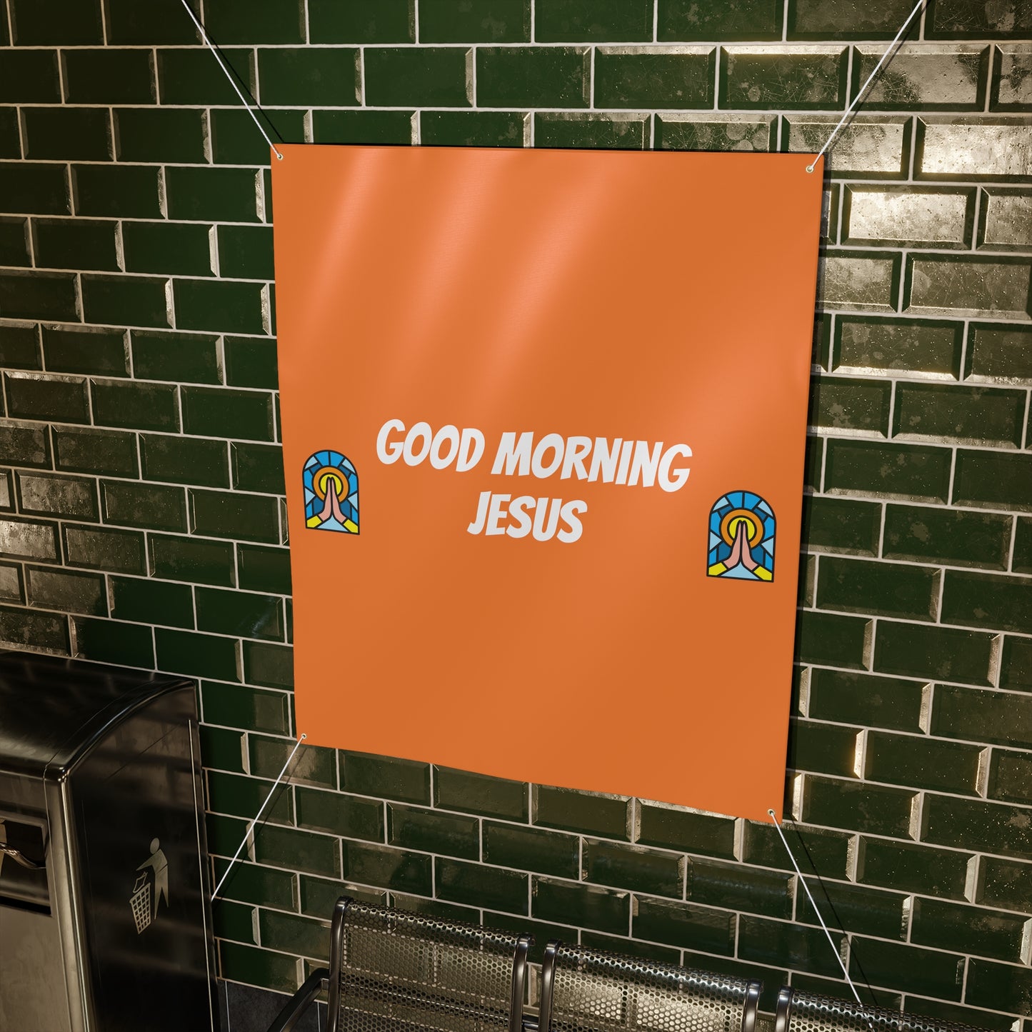 Matte Banner - ORANGE