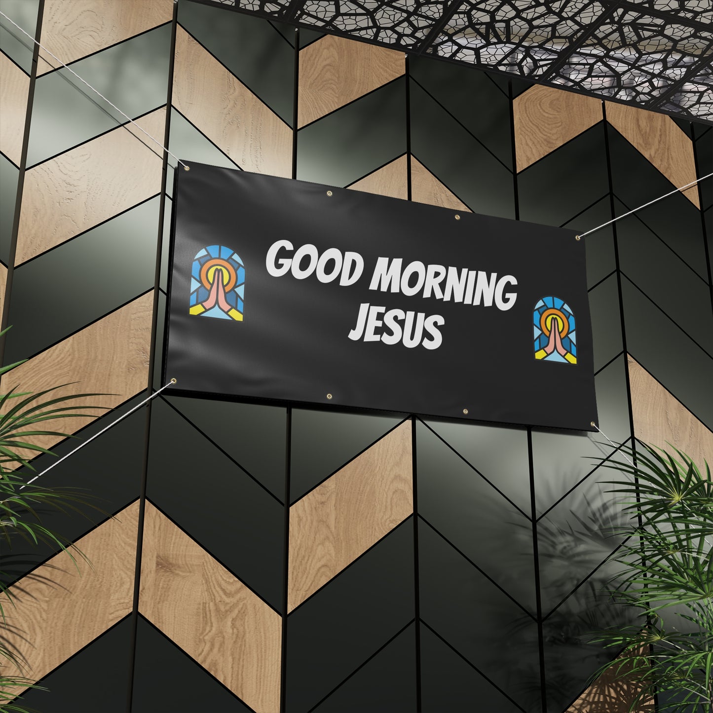 Matte Banner - BLACK