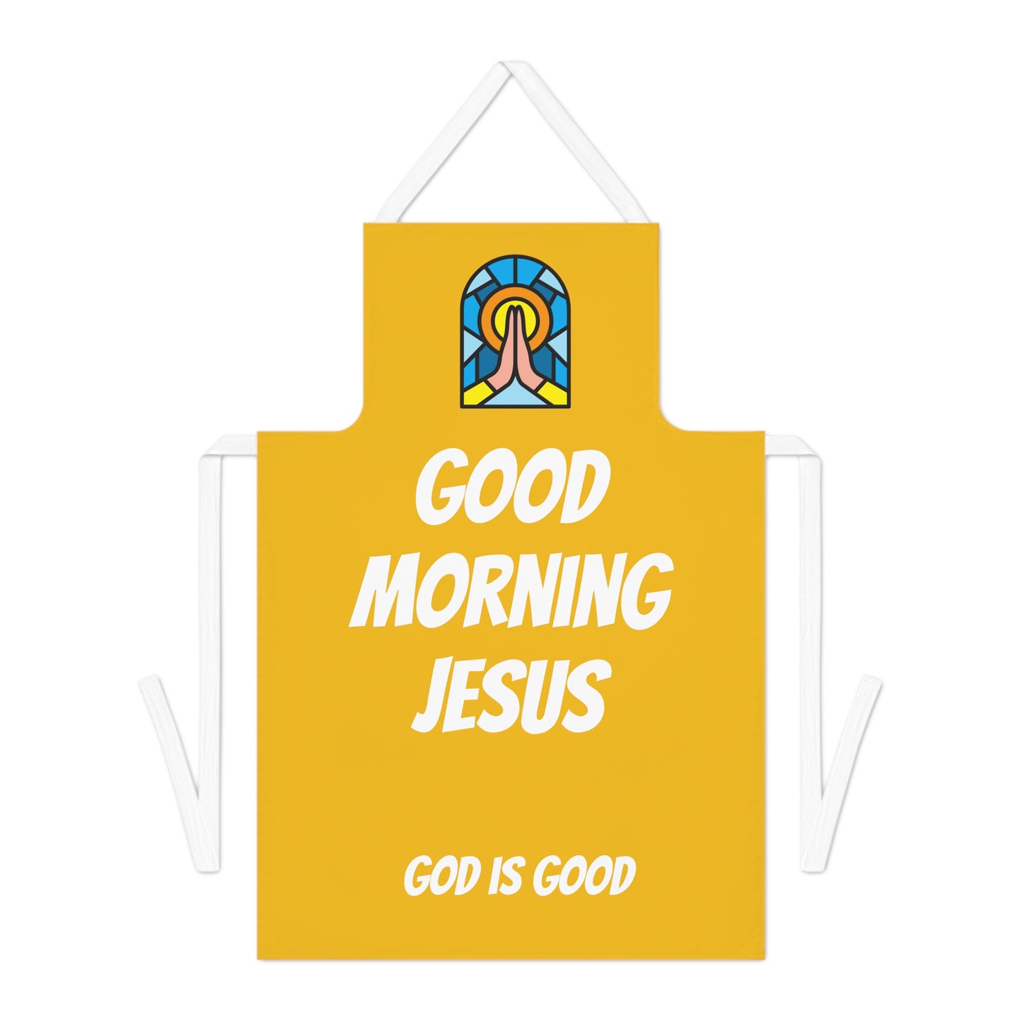 Adult Apron (AOP) - YELLOW