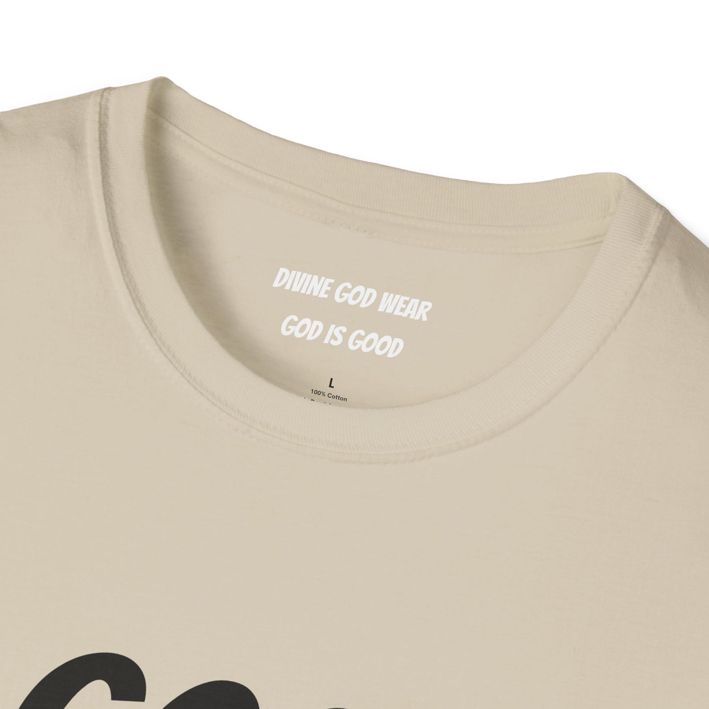 Unisex Softstyle T-Shirt - Black Writing - GOOD MORNING JESUS