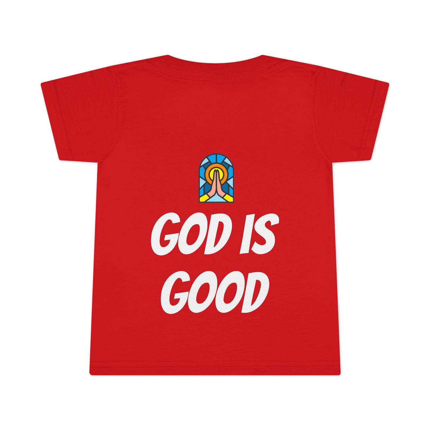 Toddler T-shirt - White Writing - GOOD MORNING JESUS