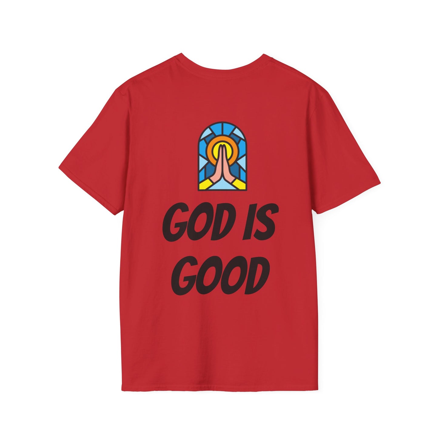 Unisex Softstyle T-Shirt - Black Writing - GOOD MORNING JESUS