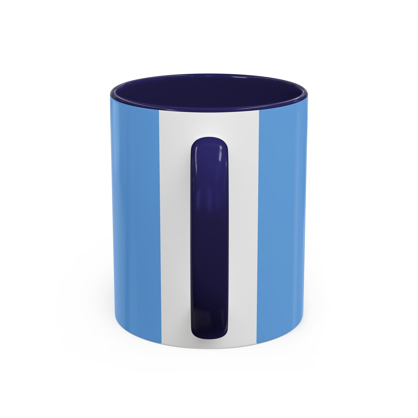 Accent Coffee Mug (11, 15oz) - BABY BLUE