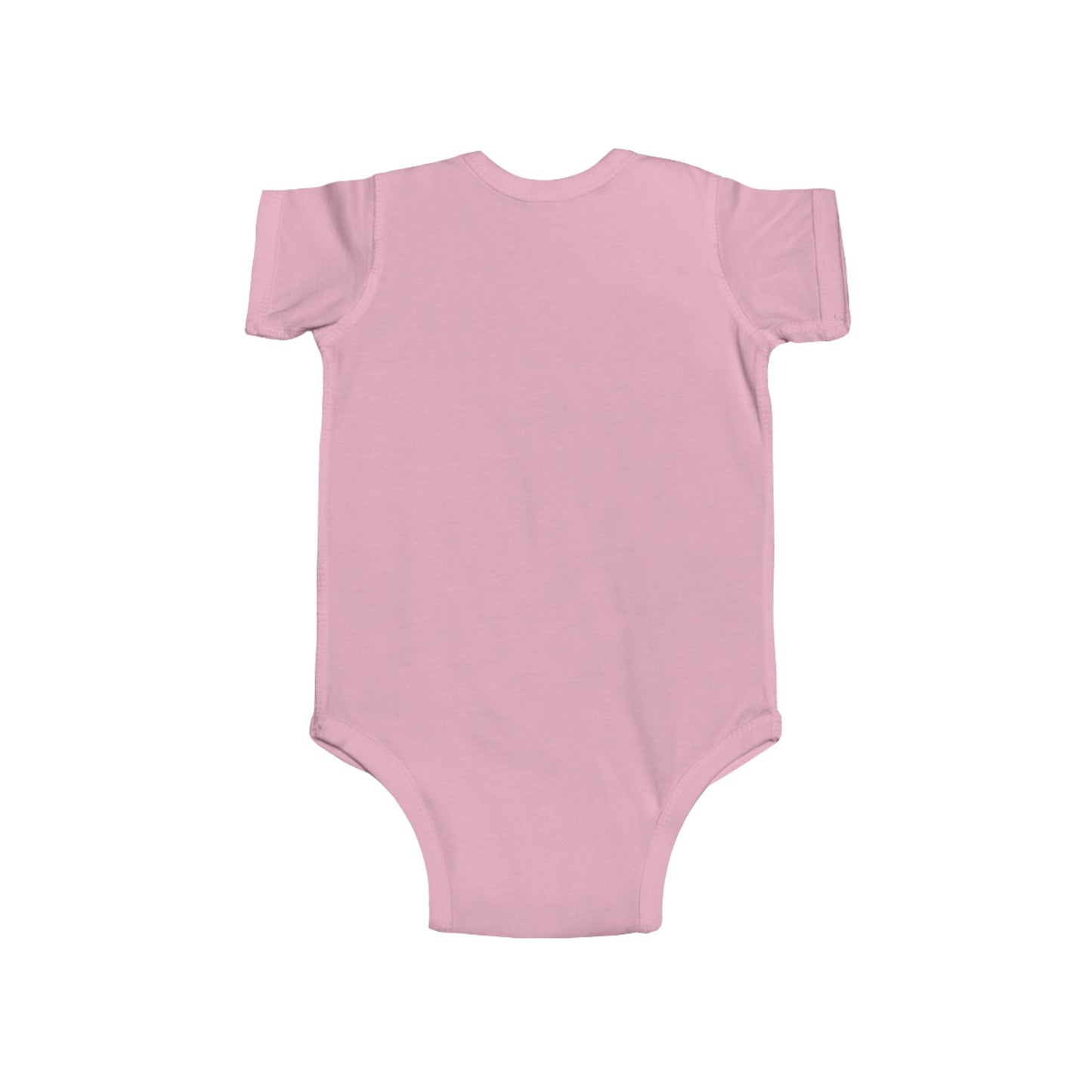 Infant Fine Jersey Bodysuit - Black Writing - GOOD MORNING JESUS - PINK