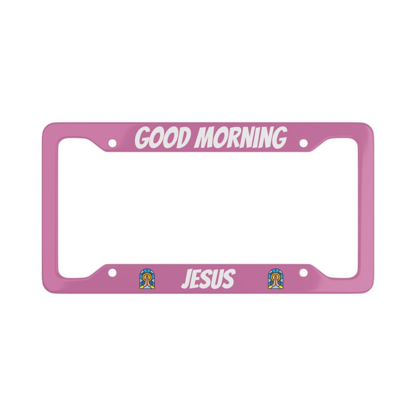 License Plate Frame - PINK