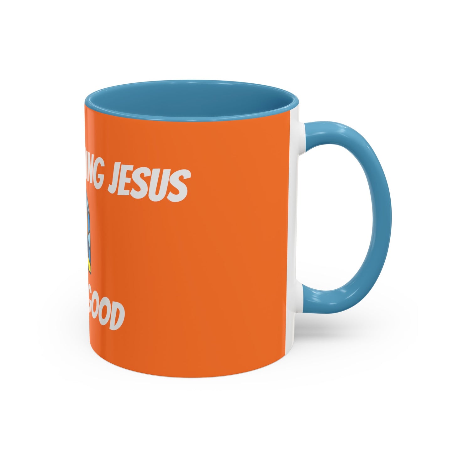 Accent Coffee Mug (11, 15oz) - ORANGE