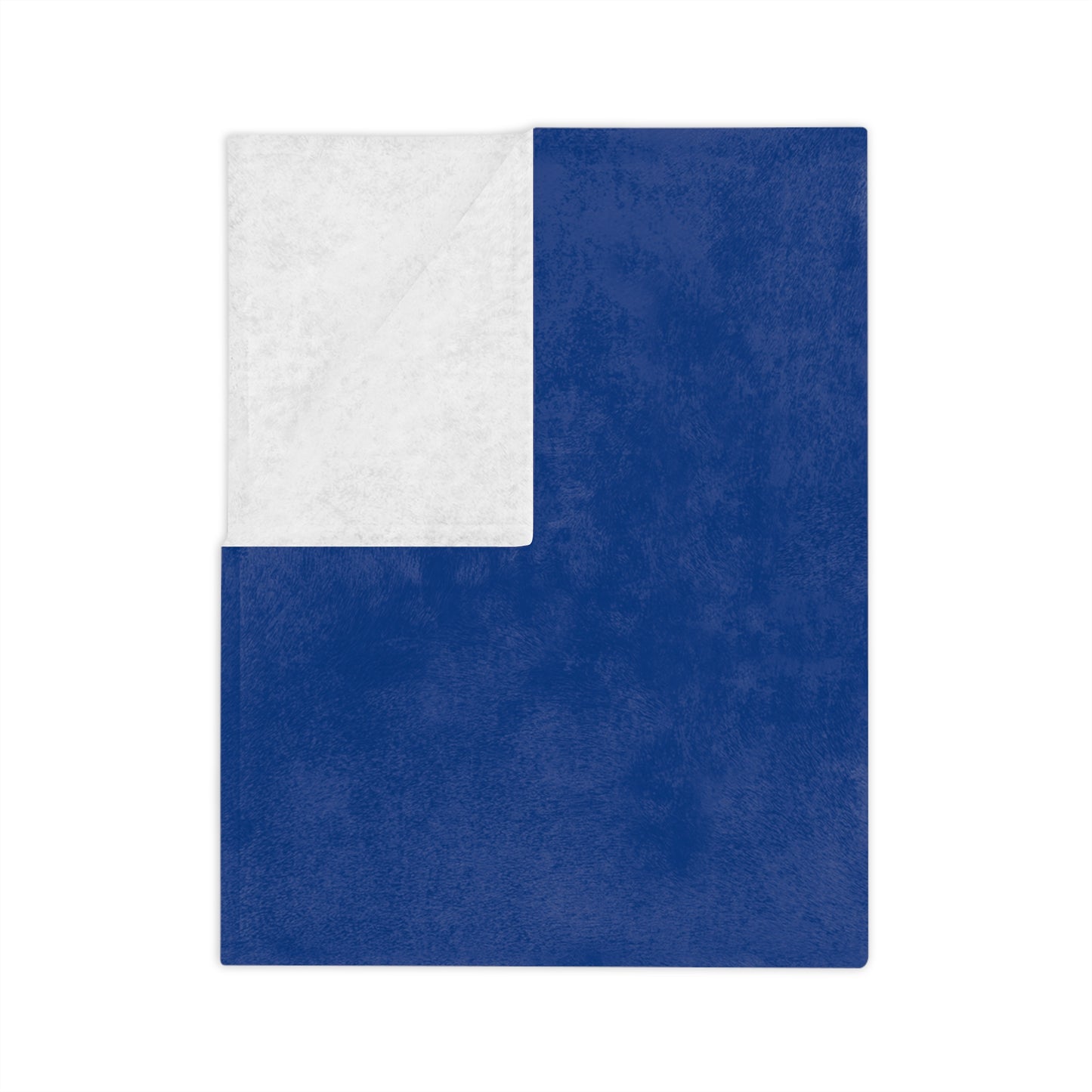 Velveteen Microfiber Blanket - DARK BLUE