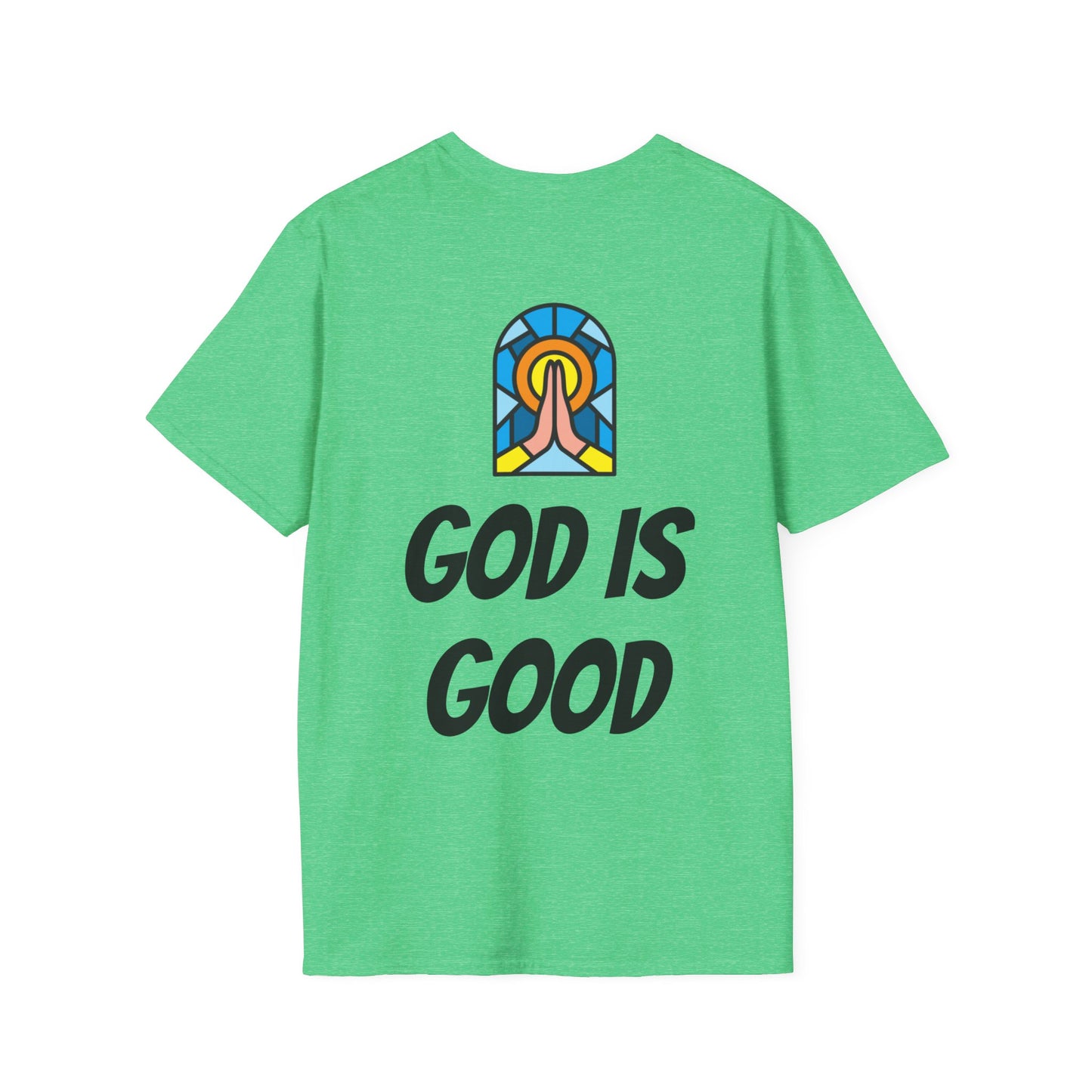 Unisex Softstyle T-Shirt - Black Writing - GOOD MORNING JESUS