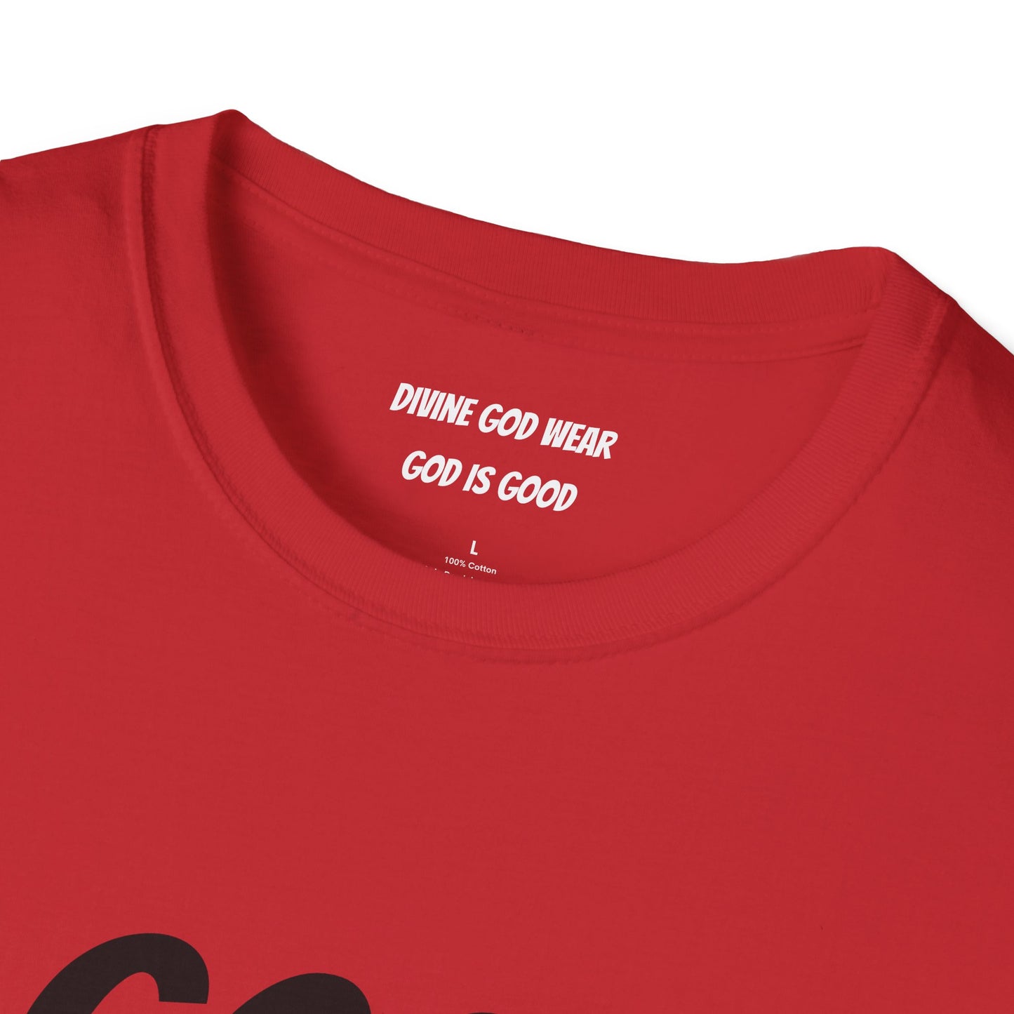 Unisex Softstyle T-Shirt - Black Writing - GOOD MORNING JESUS