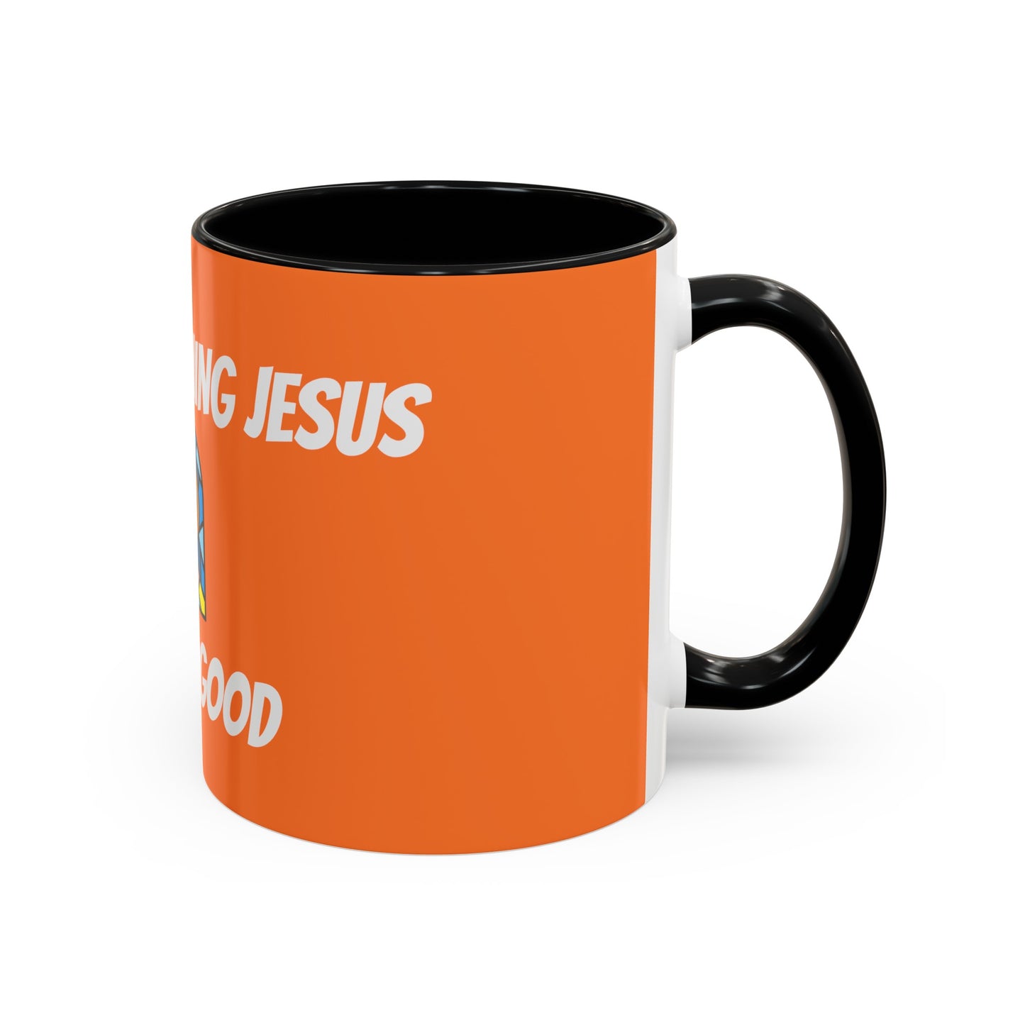 Accent Coffee Mug (11, 15oz) - ORANGE