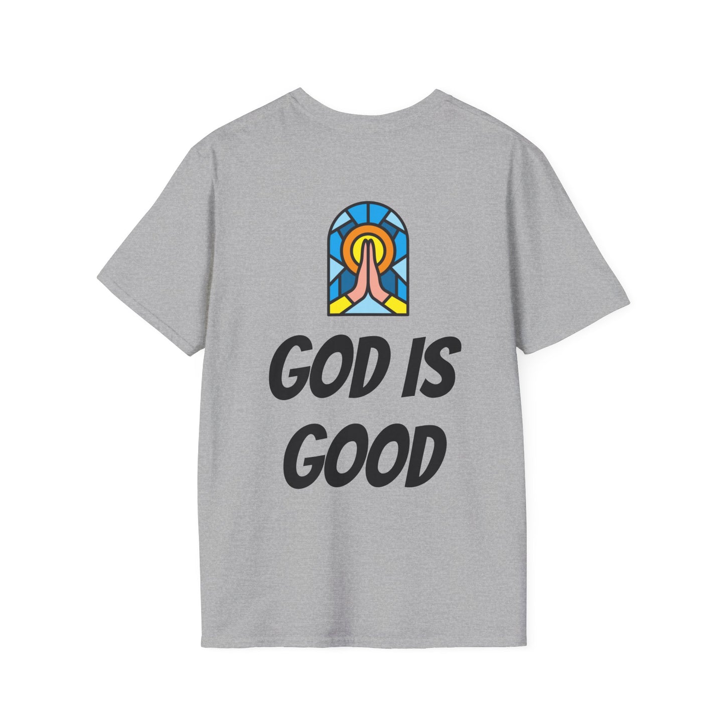 Unisex Softstyle T-Shirt - Black Writing - GOOD MORNING JESUS