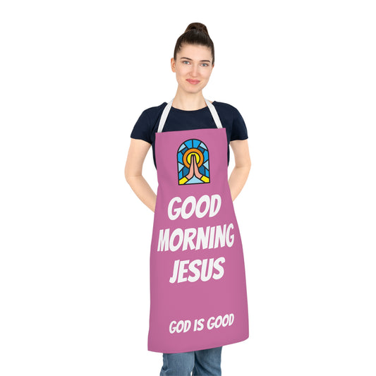 Adult Apron (AOP) - PINK
