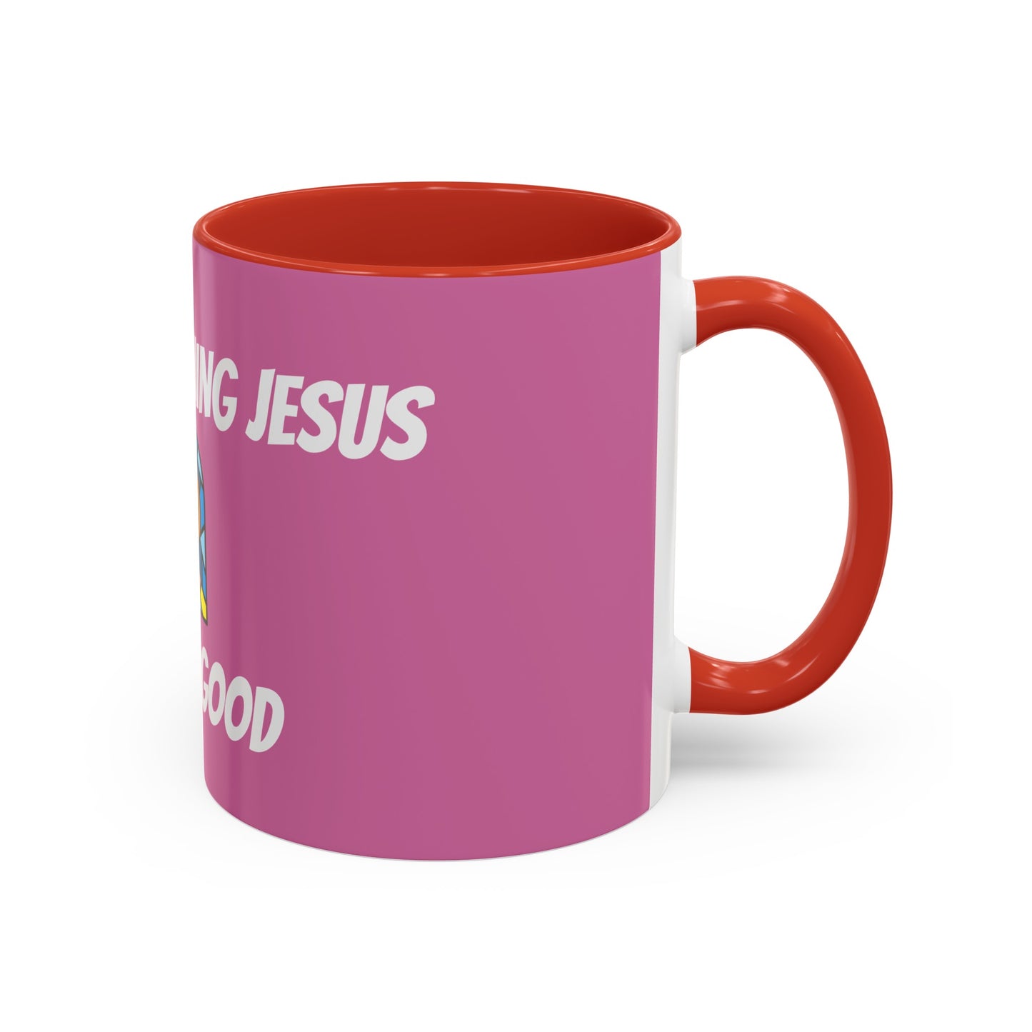 Accent Coffee Mug (11, 15oz) - PINK