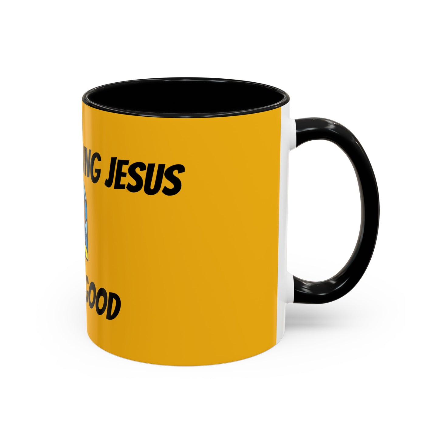 Accent Coffee Mug (11, 15oz) - YELLOW