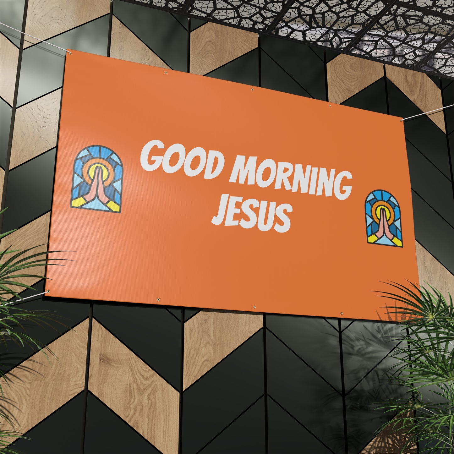 Matte Banner - ORANGE
