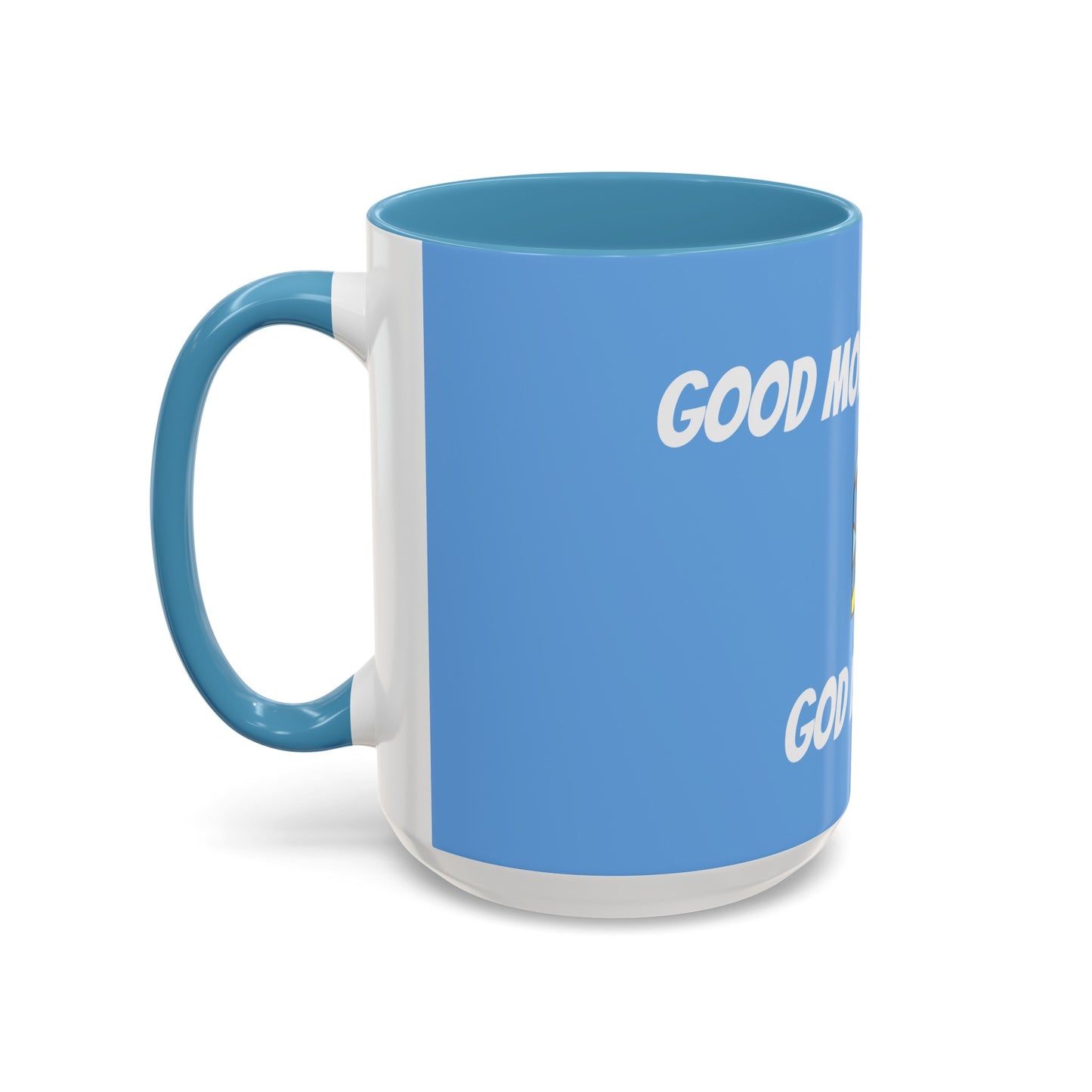 Accent Coffee Mug (11, 15oz) - BABY BLUE